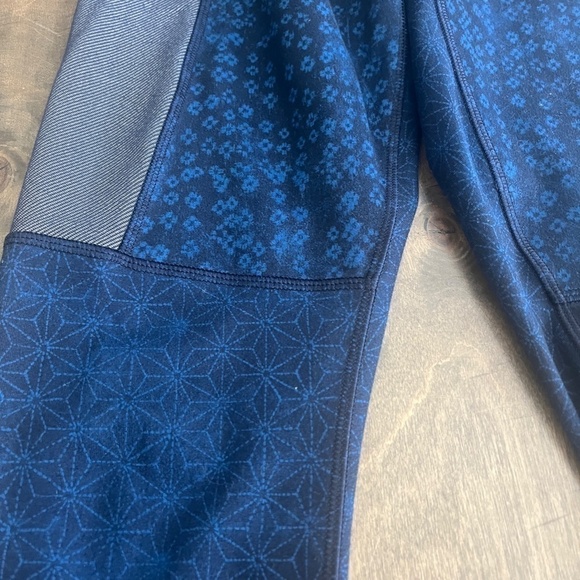 Lululemon Wunder Under Luon Sashiko Patch Leggings - Picture 10 of 12